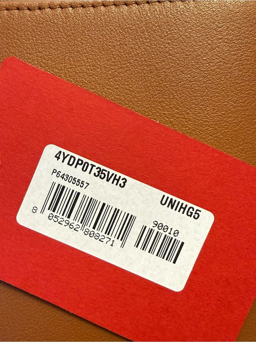 Valentino Rockstud Brown Leather Smartphone Case NWT